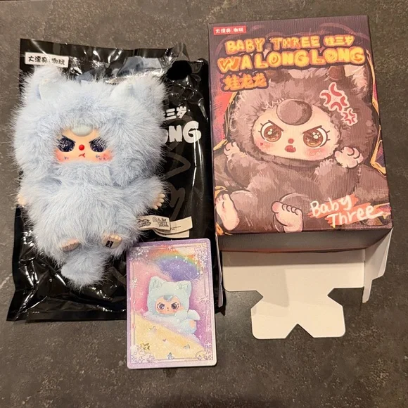 Baby Three Wa Long Long Plush Pendant - Picture 7 of 17